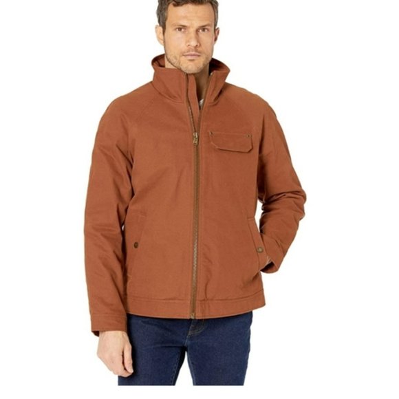 Pendleton Whisky Brown Outdoor Coat Sherpa Lined NWT - Picture 3 of 6